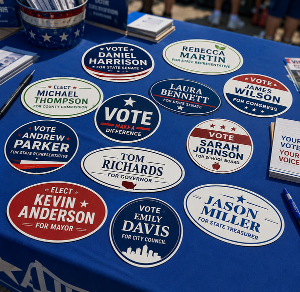 Campaign Stickers & Decals 3