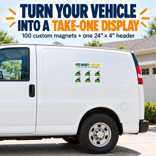 Take-One Magnet Marketing Kit 1