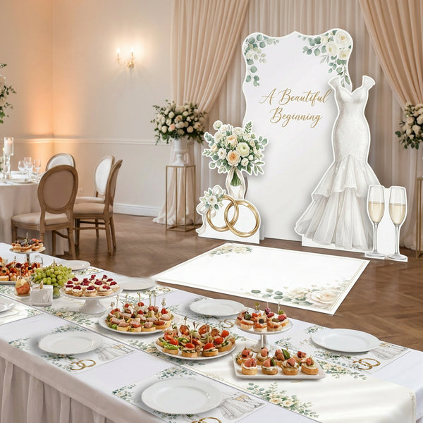 Beautiful Beginning Wedding Backdrop Set 5