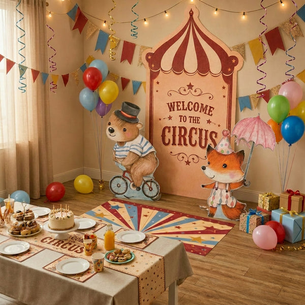Welcome to the Circus Backdrop Set 5