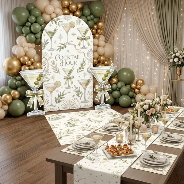 Cocktail Hour Backdrop Set 5