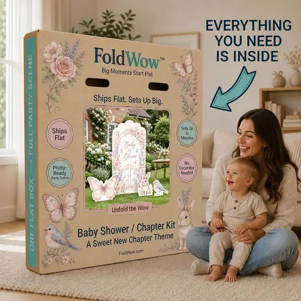 Baby in Bloom Backdrop Set 10