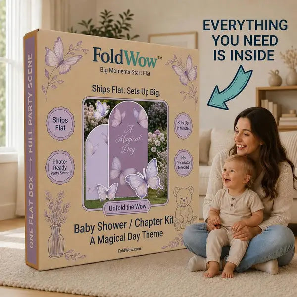 Magical Day Butterfly Backdrop Set 10