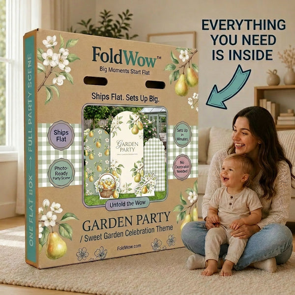 Garden Party Pear Backdrop Set 7