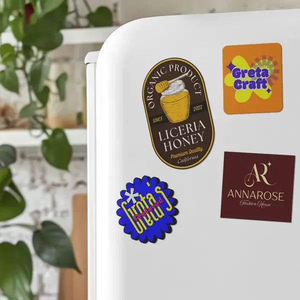 Die-Cut Fridge Magnets 1