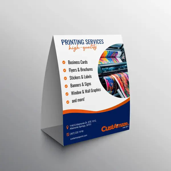 Table Tent (Two-Sided) 6