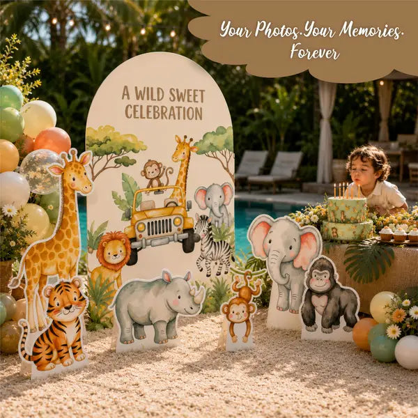 Wild Sweet Celebration Backdrop Set 5