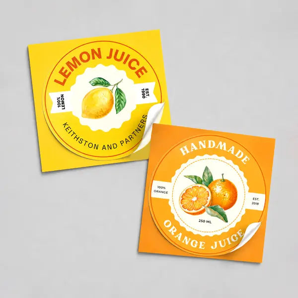 Product Label Stickers