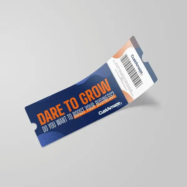 Custom Event Tickets with Perforation