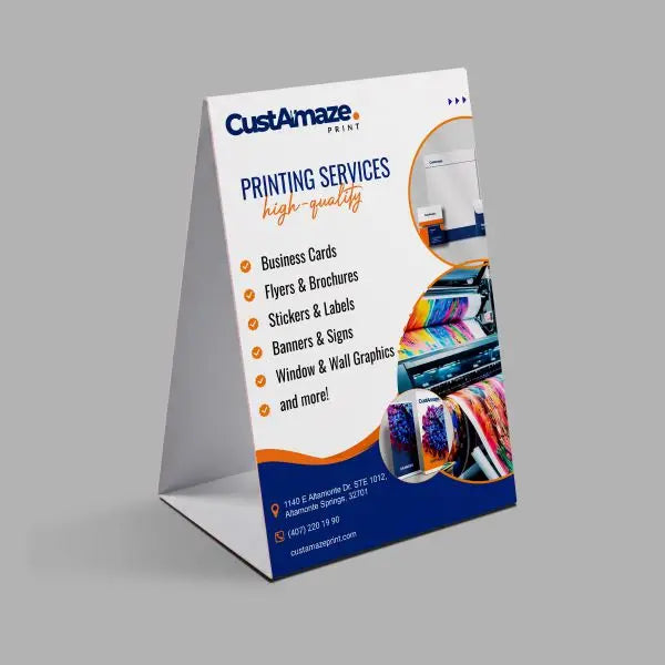 Table Tent (Two-Sided) 1