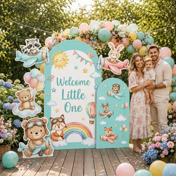 Welcome Little One Backdrop Set 2