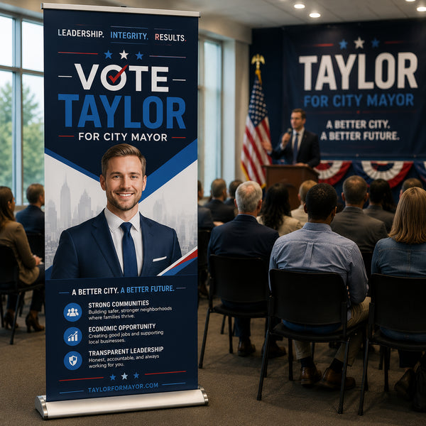 Campaign Retractable Banners 1