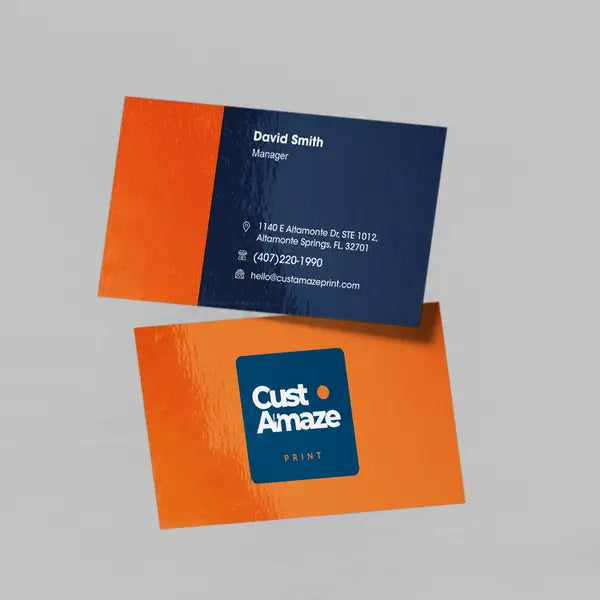 Laminated Business Cards