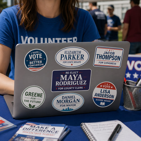 Campaign Stickers & Decals 1