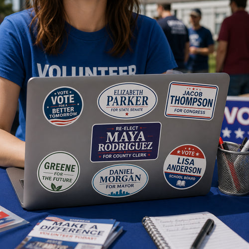 Campaign Stickers & Decals 1