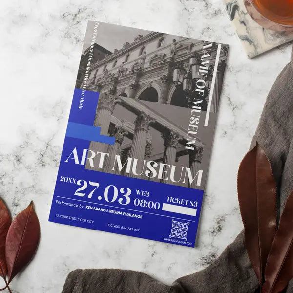 exhibition flyer printing for events and promotions