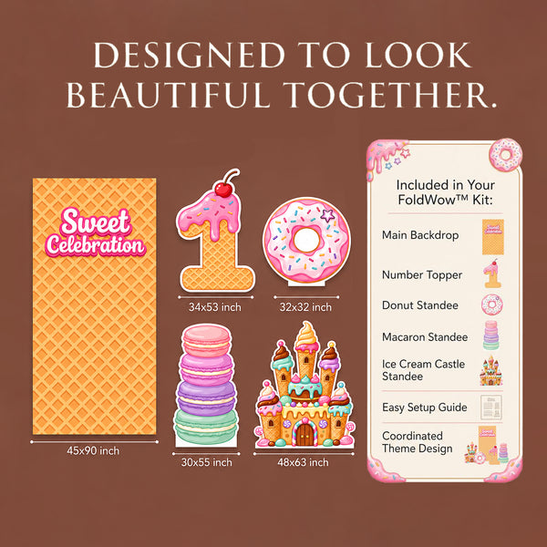 Sweet Celebration Backdrop Set 2