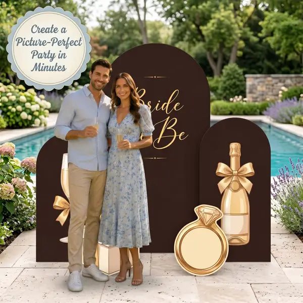 Bride to Be Backdrop Set 7