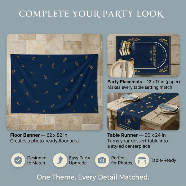 Graduation Party Backdrop Set 3