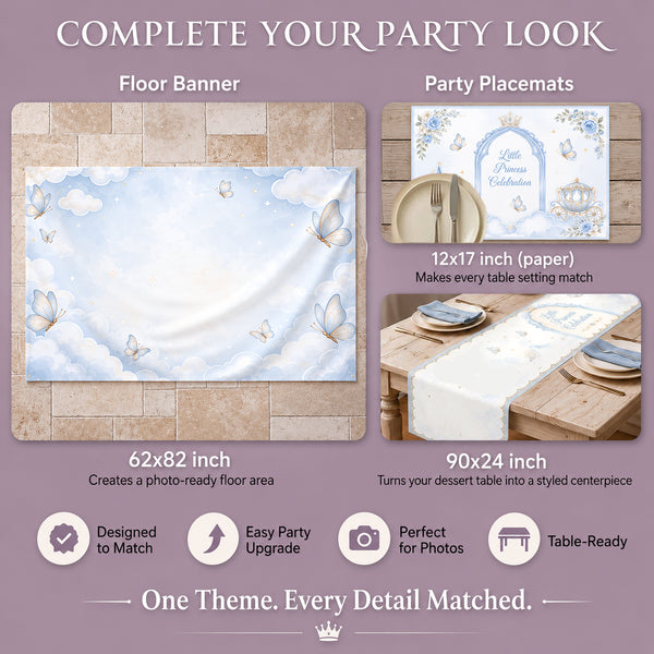 Little Princess Celebration Backdrop Set 3