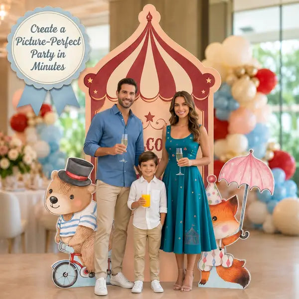 Welcome to the Circus Backdrop Set 7