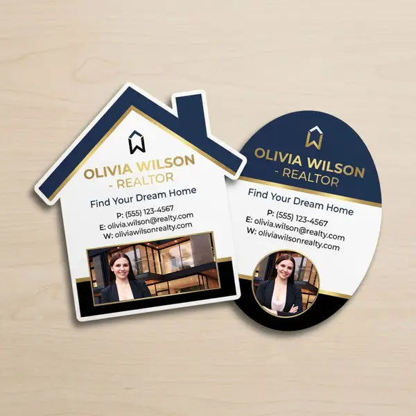 Real Estate Die-Cut Flyers – Custom Printing