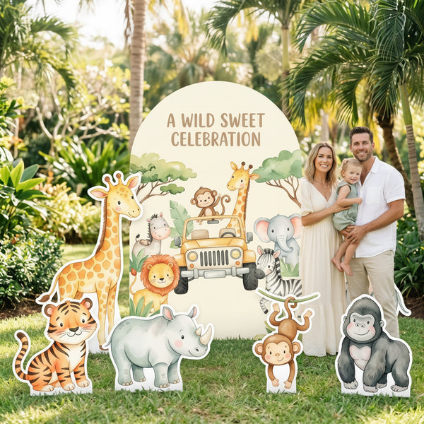 Wild Sweet Celebration Backdrop Set 6
