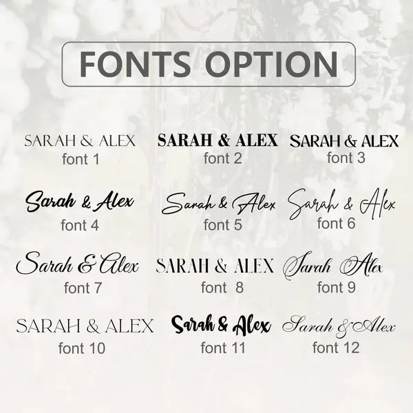 Signature Envelope Welcome Sign 8