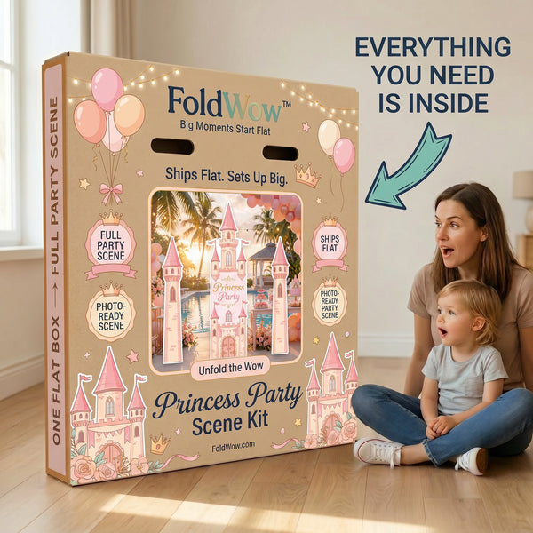 Princess Party Castle Backdrop Set 10