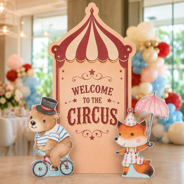Welcome to the Circus Backdrop Set 1