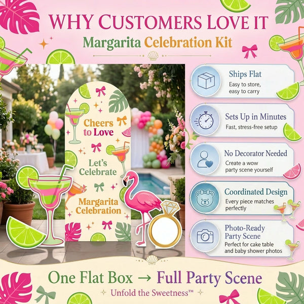 Margarita Celebration Backdrop Set 5