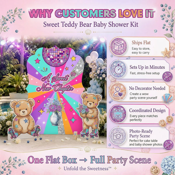 Disco Celebration Backdrop Set 5