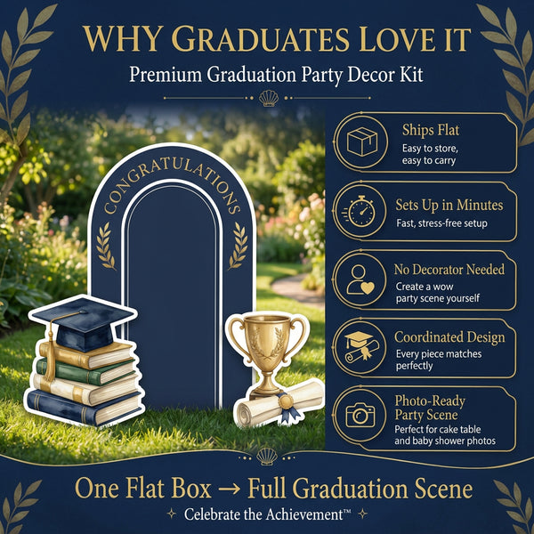 Graduation Party Backdrop Set 7