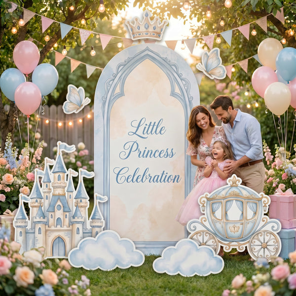Little Princess Celebration Backdrop Set 9