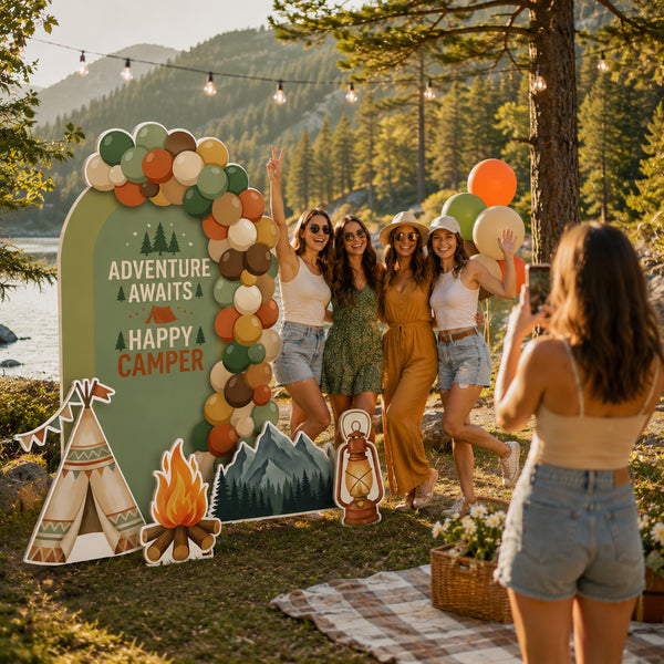 Happy Camper Backdrop Set 12