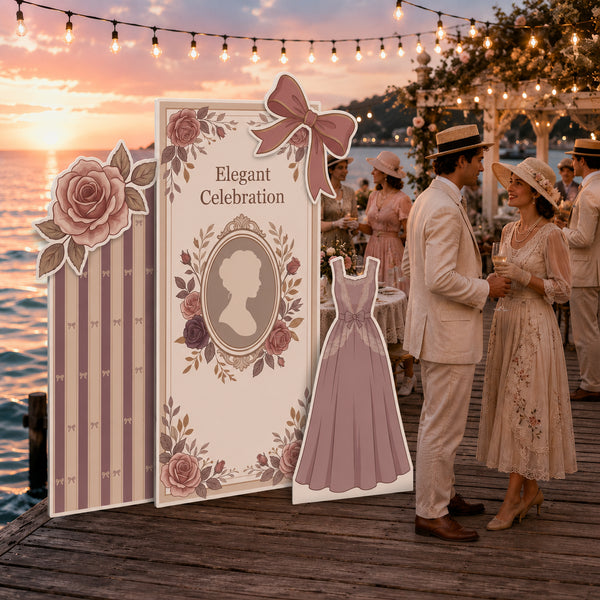 Elegant Celebration Backdrop Set 9