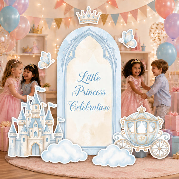 Little Princess Celebration Backdrop Set 8