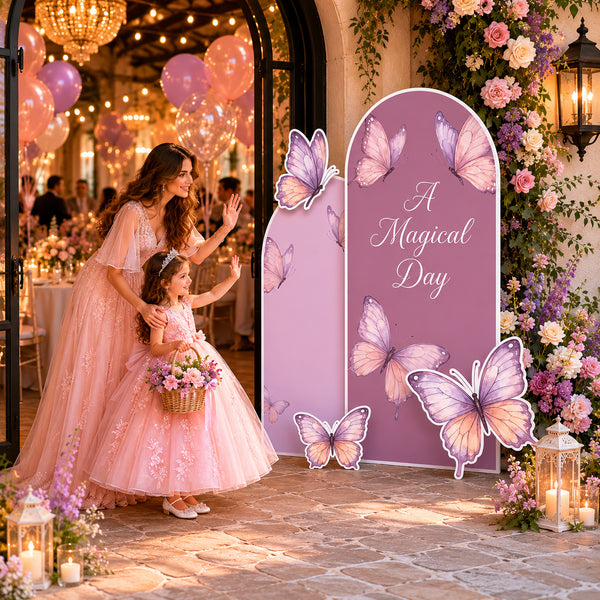 Magical Day Butterfly Backdrop Set 11