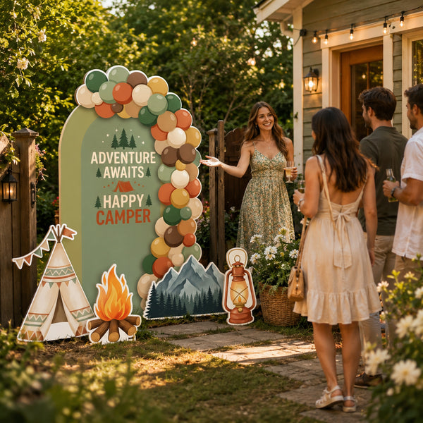 Happy Camper Backdrop Set 7