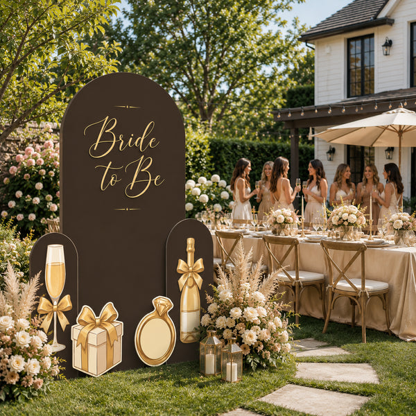 Bride to Be Backdrop Set 9