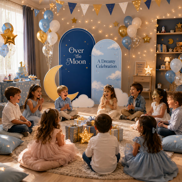 Over the Moon Backdrop Set 7