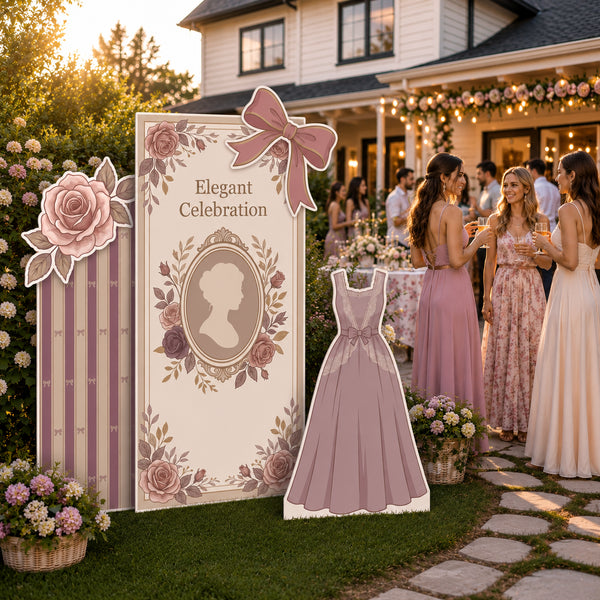 Elegant Celebration Backdrop Set 7