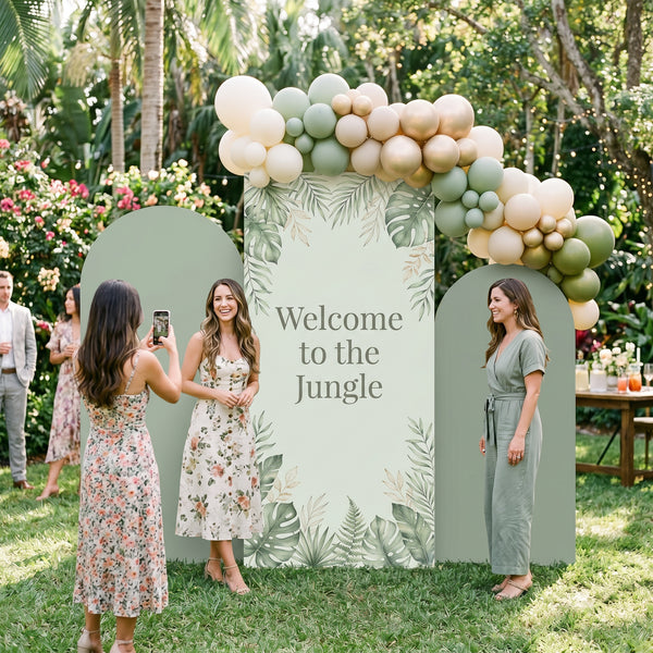 Welcome to the Jungle Backdrop Set 9