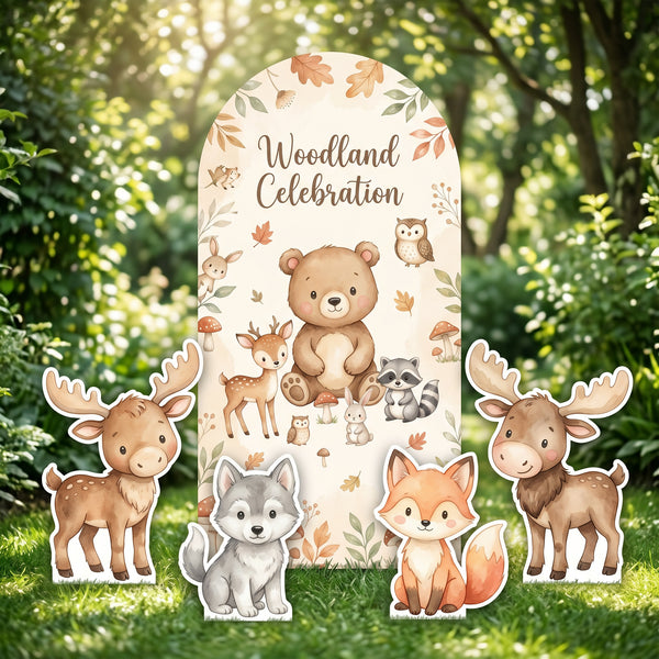 Woodland Celebration Backdrop Set 1