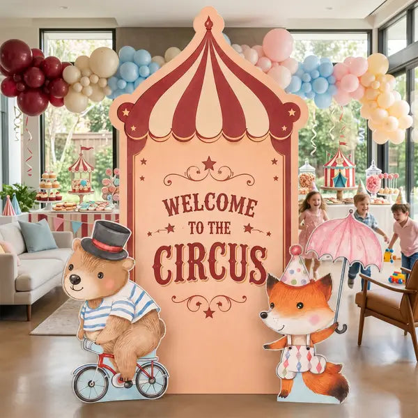 Welcome to the Circus Backdrop Set 9