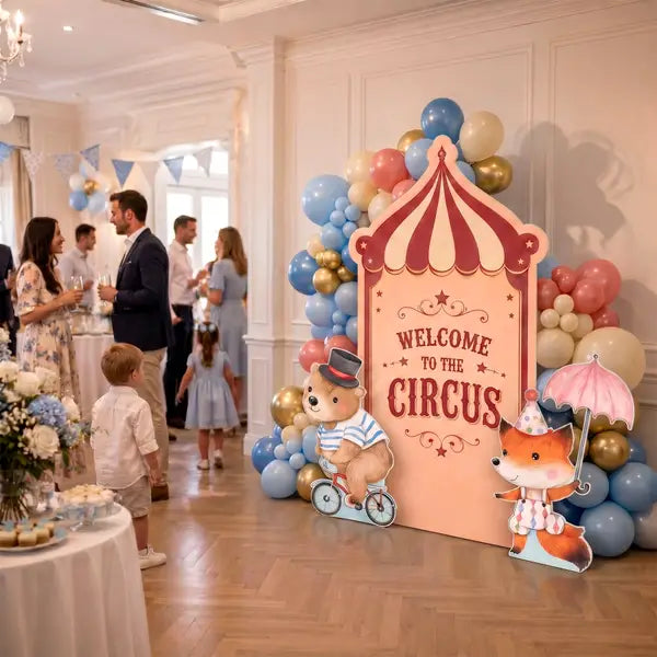 Welcome to the Circus Backdrop Set 10