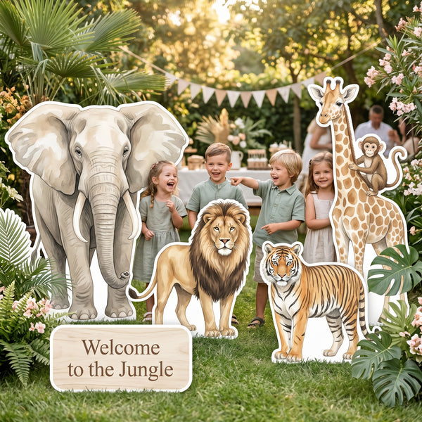 Welcome to the Jungle Backdrop Set 10