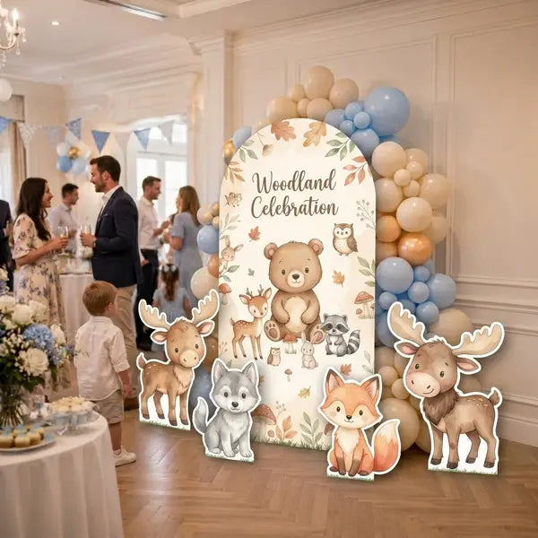 Woodland Celebration Backdrop Set 9