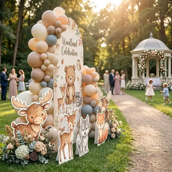 Woodland Celebration Backdrop Set 10