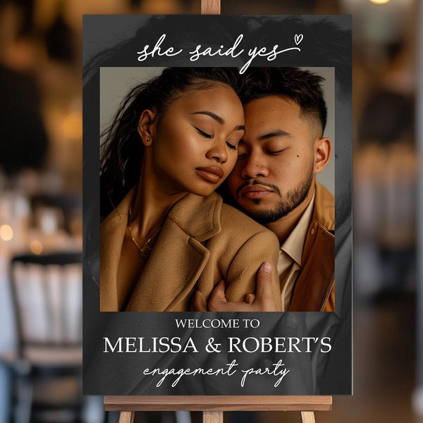 Photo Engagement Sign 1
